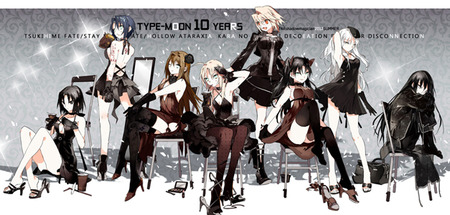 Pixiv Announcements Type Moon 10th Anniversary Illustration Contest Results Announced