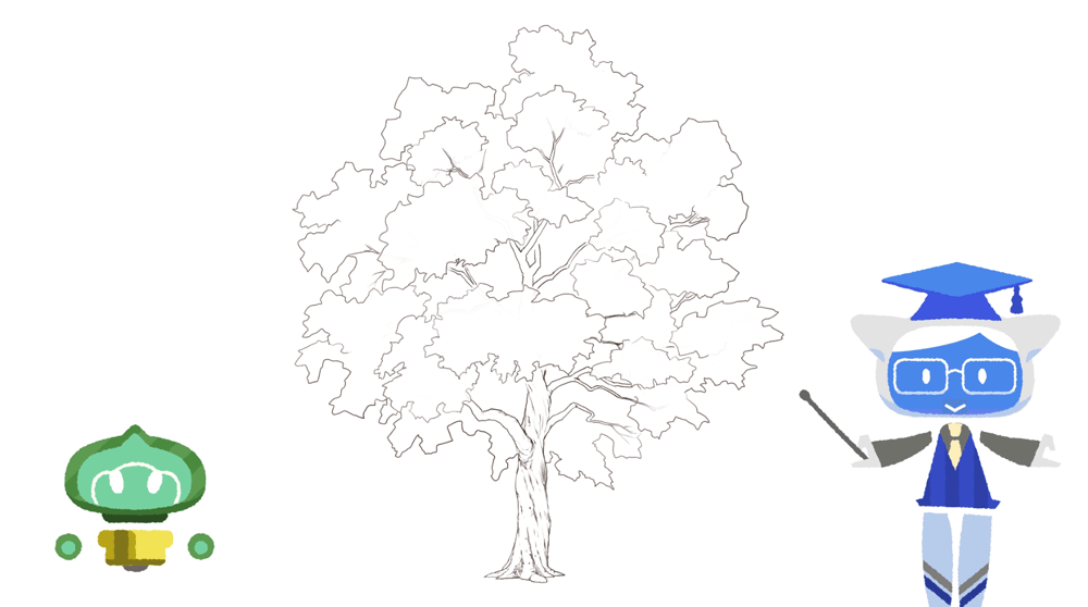 木と葉コース 第4回 木を描く 色塗り編 Sensei By Pixiv